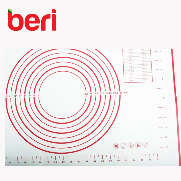 Beri Baker's Silicone Mat XLarge in Red Beri Company